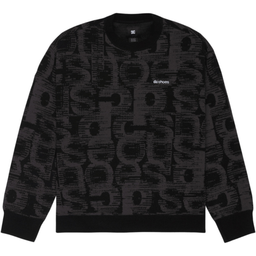 2026 DC Shoes Mens DC Blitxed Sweater EDYSW03038 - DC Blitxed High Rise